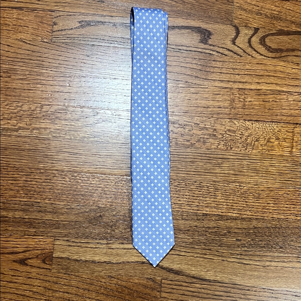 Jos. A. Bank Light Blue Diamond Pattern Tie
